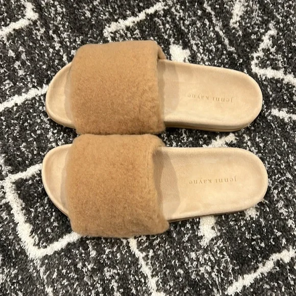 Jenni Kayne Shearling Mules 39